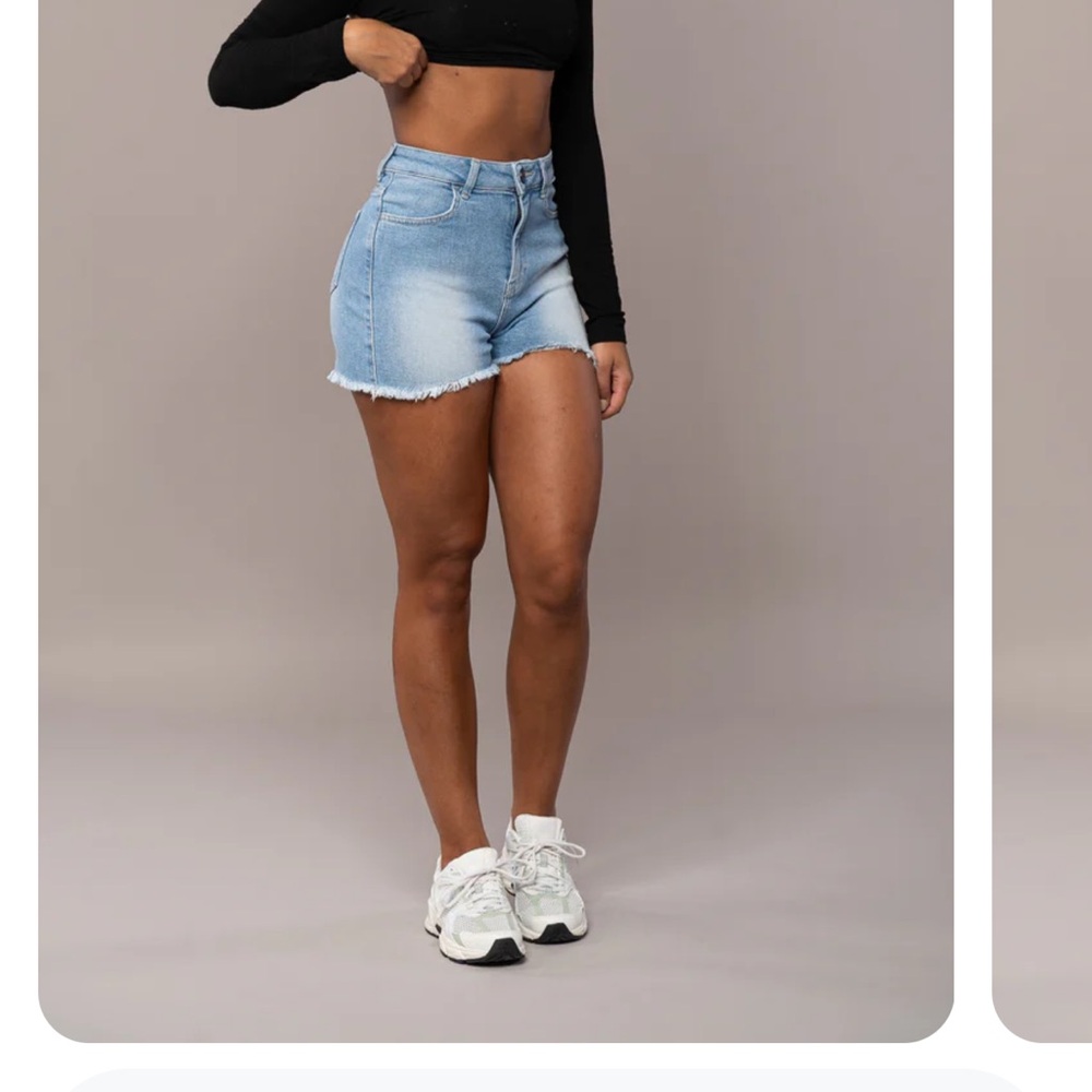 FitJeans Arctic Light Blue Denim Shorts – Size M